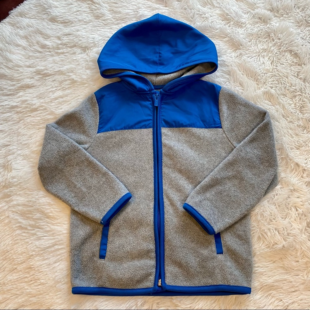 Old Navy Zip up Hooded Fleece Lightweight Jacket 5T